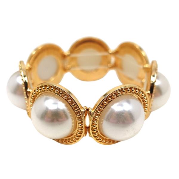 PEARL BEAD STRETCH BRACELET