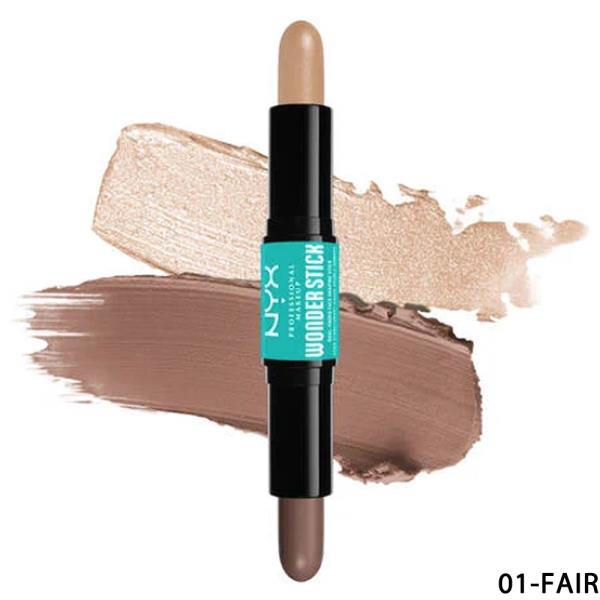 NYX MAKEUP WONDER STICK CONTOUR AND HIGHLIGHTER STICK (3 UNITS)