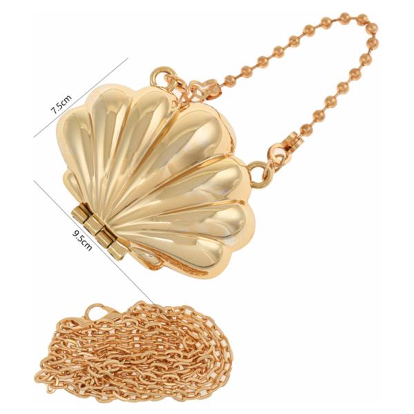 SHELL CROSS BODY BAG
