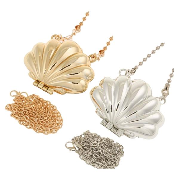 SHELL CROSS BODY BAG