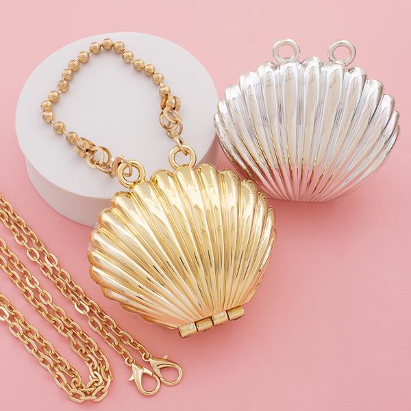 SHELL CROSS BODY BAG