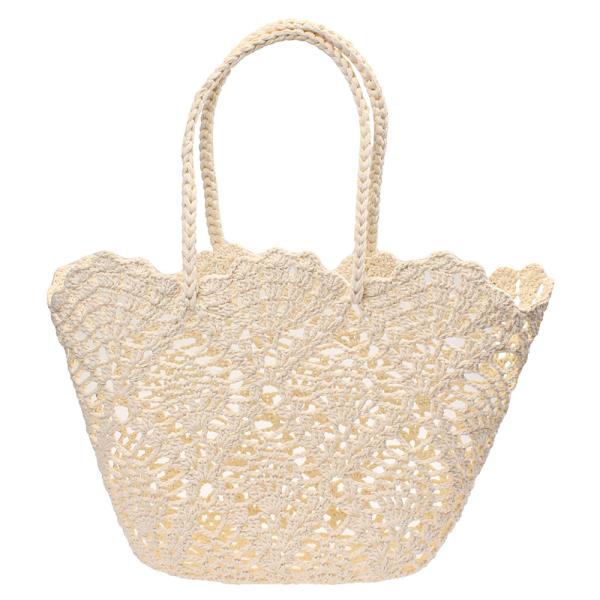 CROCHET STYLE SHOULDER BAG