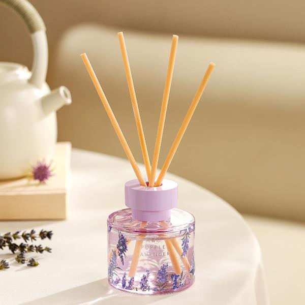 FLOWER GLASS BOTTLE FRAGRANCE DIFFUSER
