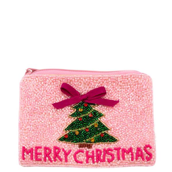 CHRISTMAS TREE "MERRY CHRISTMAS" COIN BG