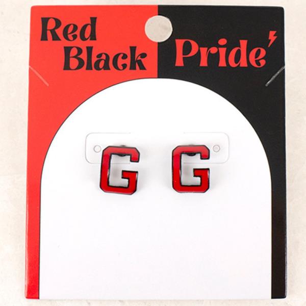 GAME DAY G STUD EARRING