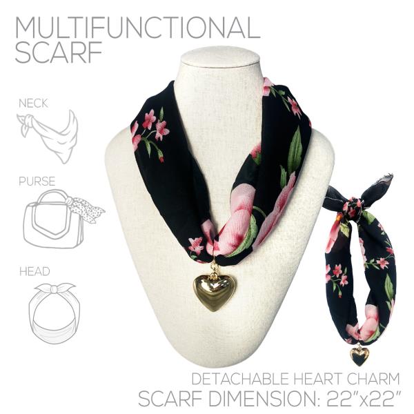 MULTIFUNCTIONAL SCARF NECKLACE
