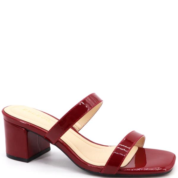 2 BAND SANDAL HEEL 12 PAIRS