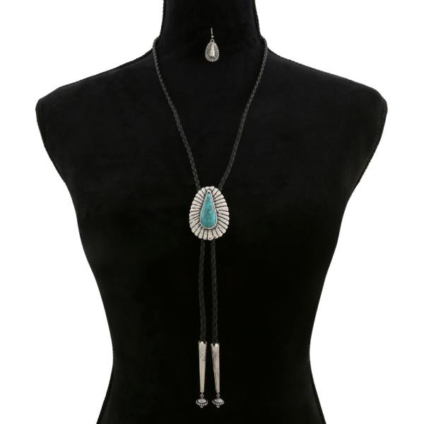 WESTERN STYLE CORD NECKLACE