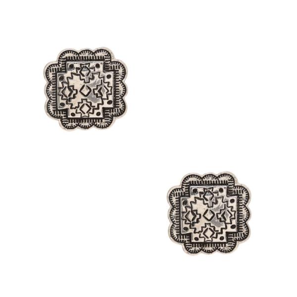 WESTERN STYLE METAL EARRING