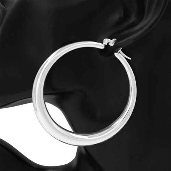 HOOP METAL EARRING