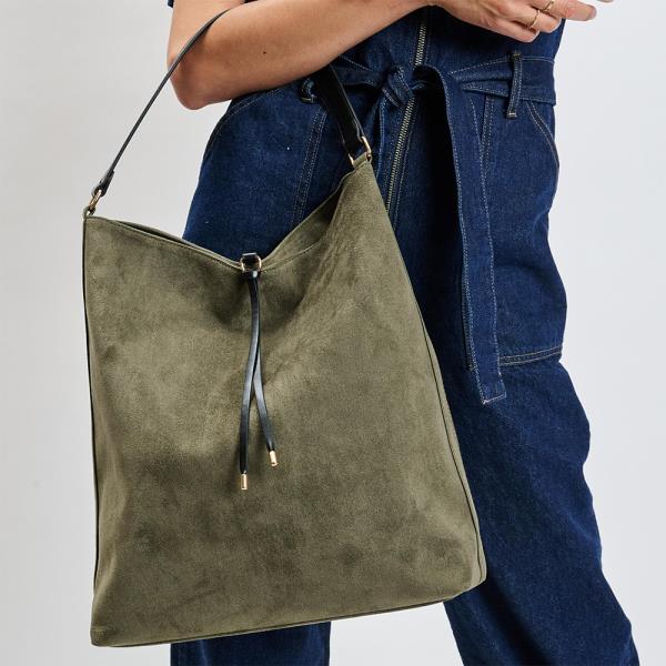 SOFT TEXTURE FELICITY HOBO BAG