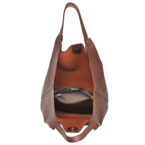 2IN1 SMOOTH MAEVE TOTE BAG W POUCH SET