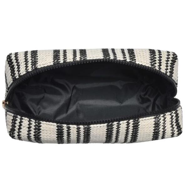 VOYAGE STRIPE COSMETIC POUCH