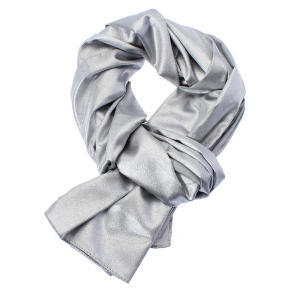METALLIC COLOR OBLONG SCARF