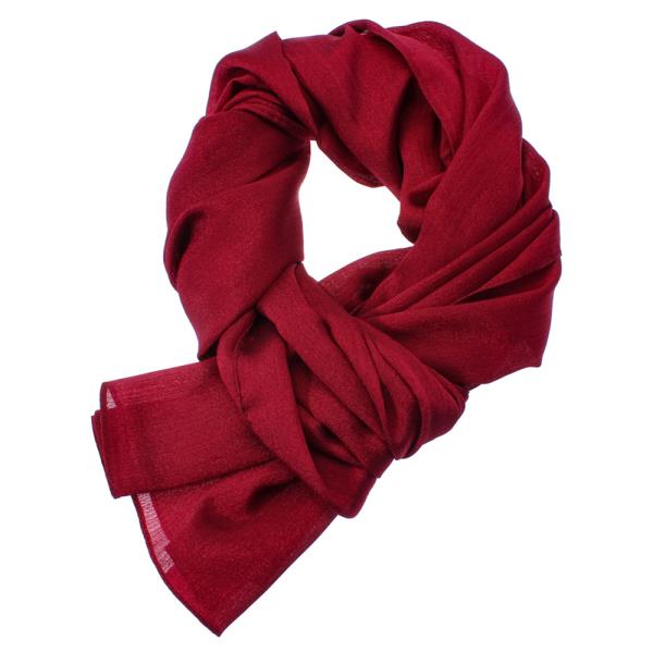 LIGHTWEIGHT SOLID COLOR OBLONG SCARF