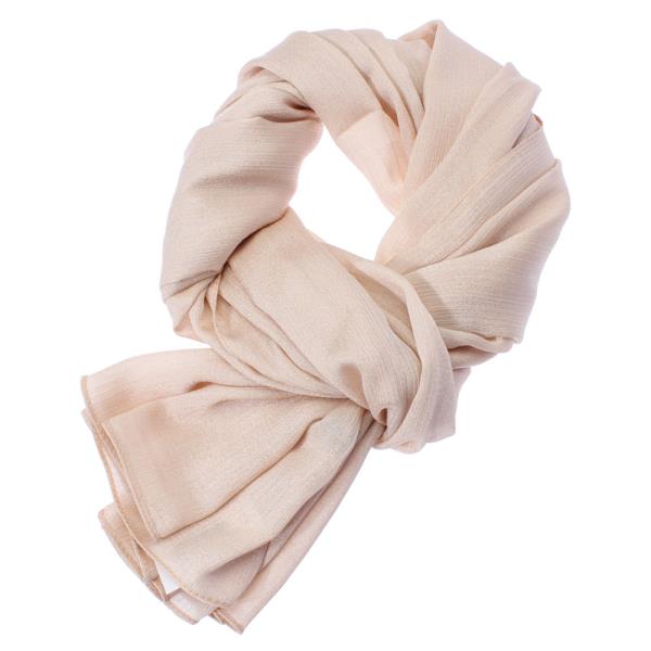 LIGHTWEIGHT SOLID COLOR OBLONG SCARF