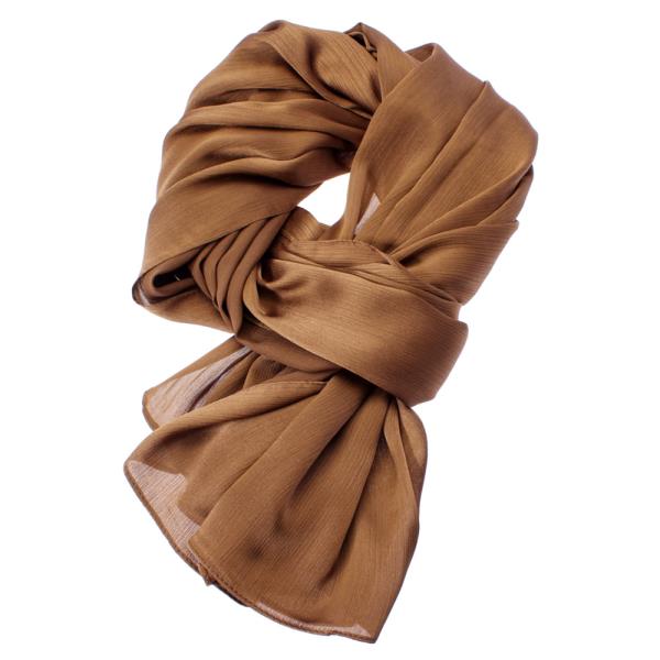 LIGHTWEIGHT SOLID SIKLY OBLONG SCARF