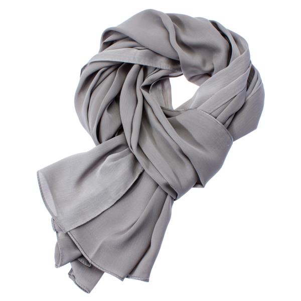 SOLID SIKLY OBLONG SCARF