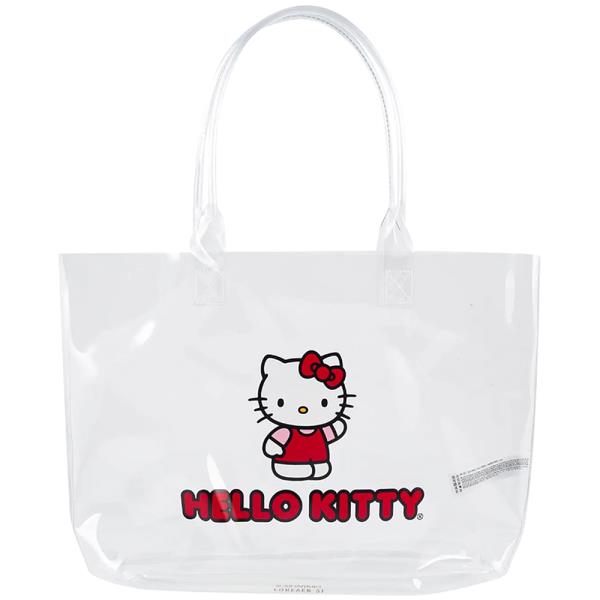HELLO KITTY CLEAR TOTE BAG