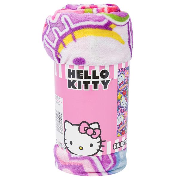 HELLO KITTY CHERRY SUMMER TOUCH THROW BLANKET