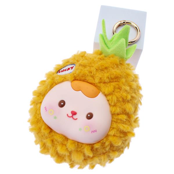 CUTE FRUIT BAG CHARM KEYCHAIN