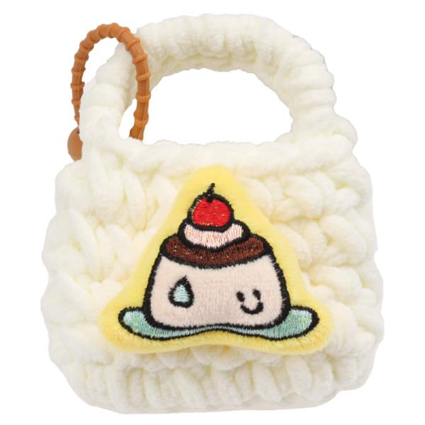 MINI KNITTED PUDDING BAG CHARM