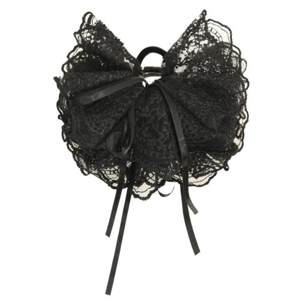 LACE RIBBON HAIR CLAW CLIP