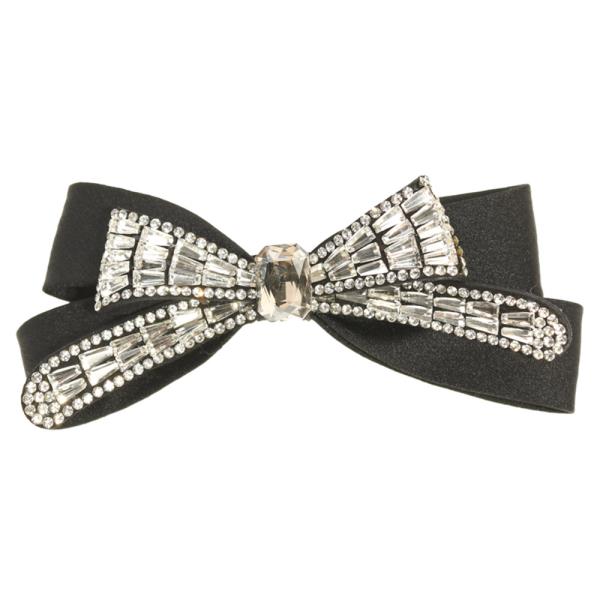 RHINESTONE BOW HAIR PIN