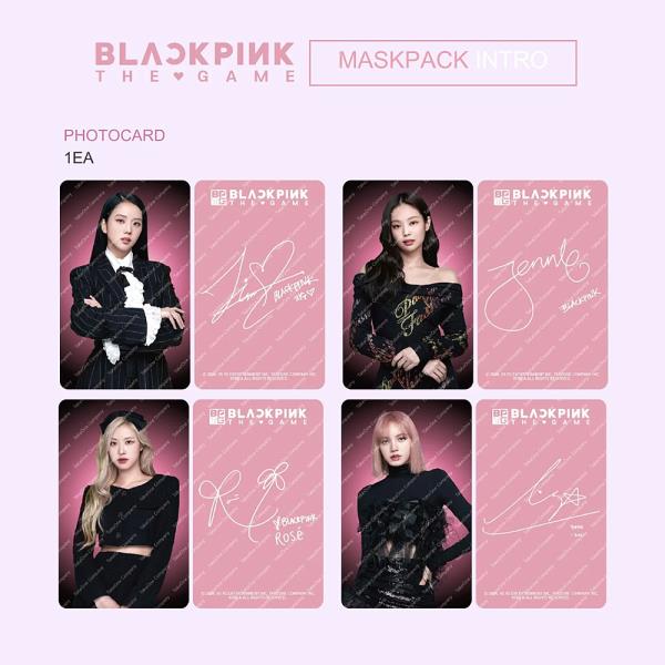 BLACKPINK THE GAME MASKPACK SET