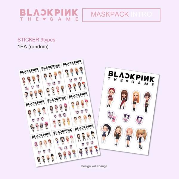 BLACKPINK THE GAME MASKPACK SET