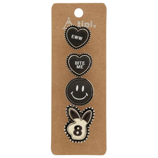 ASSORTED METAL RING SET