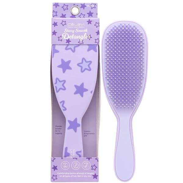 CELAVI STARRY SMOOTH HAIR DETANGLER BRUSH