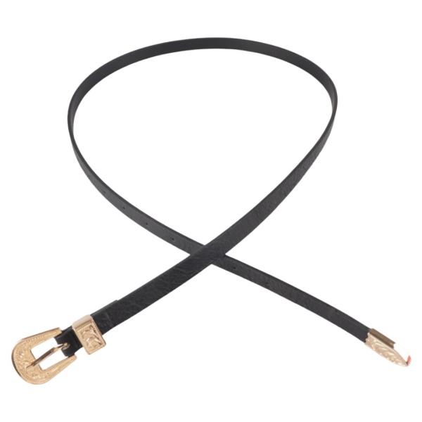 WESTERN BUCKLET WITH TIP SKINN BELT 3 PC SET