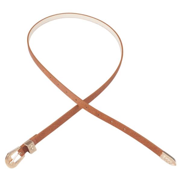 WESTERN BUCKLET WITH TIP SKINN BELT 3 PC SET