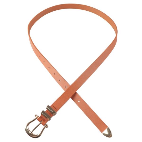 FAUX LEATHER GOLD TIP BUCKLE THIN BELT 3 PC SET