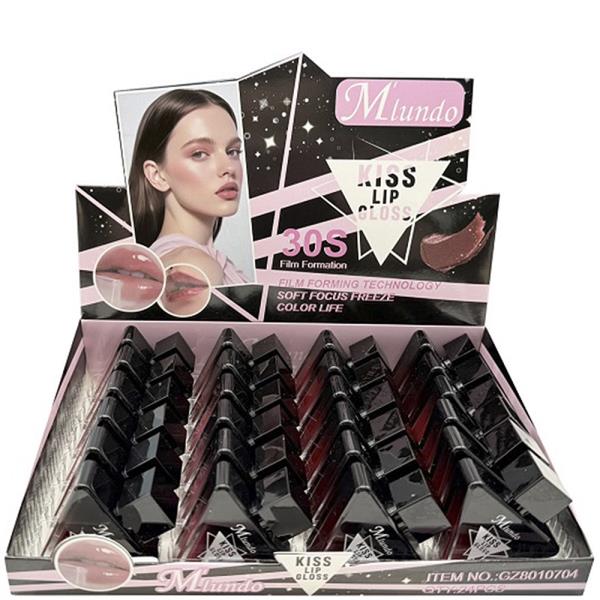 KISS LIP GLOSS (24 UNITS)