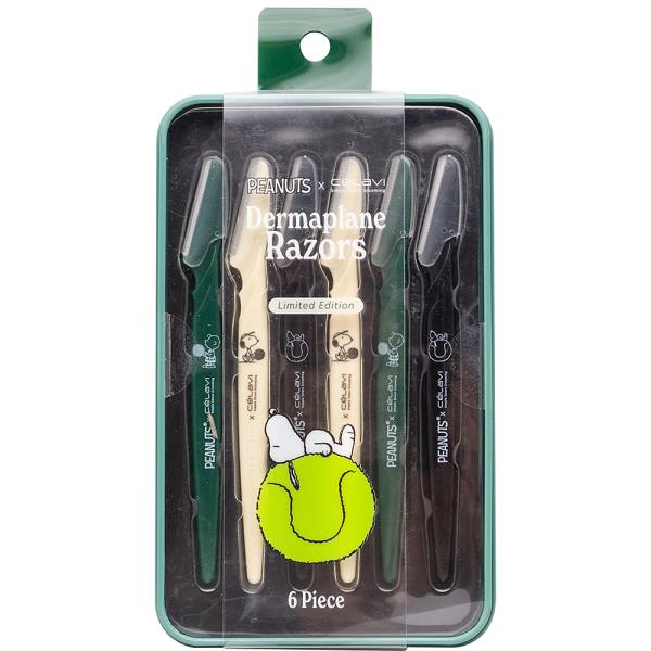 CELAVI X PEANUTS DERMAPLANE RAZORS SET