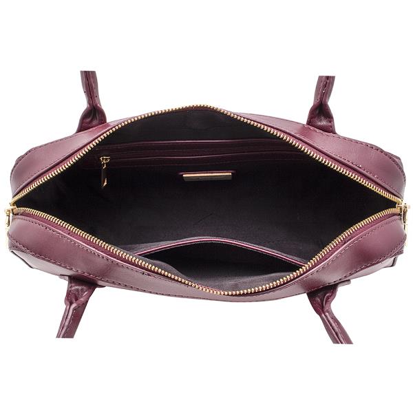 SMOOTH CHIC ZIPPER SHOULDER BAG