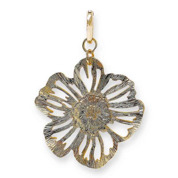 METAL FLOWER CHARM
