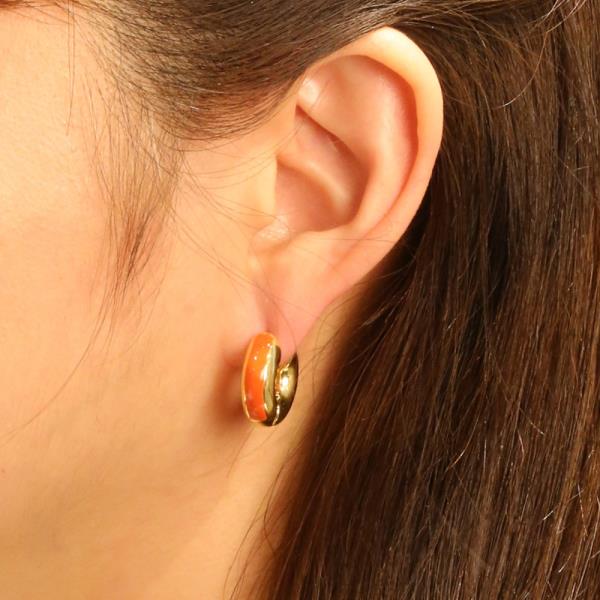 14K GOLD DIPPED CHUNKY HUGGIE EARRINGS