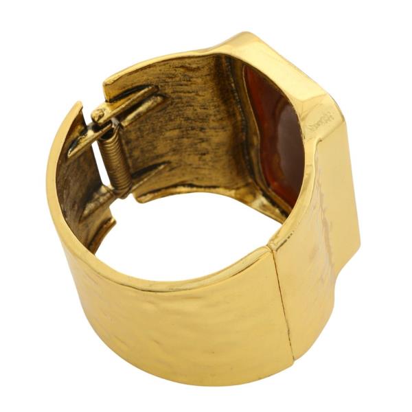 WIDE SHAPE METAL BRACELET