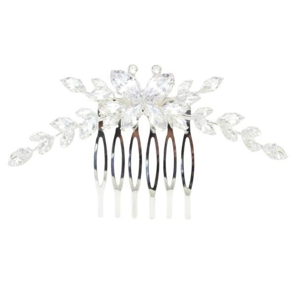 CZ STONE HAIR COMB