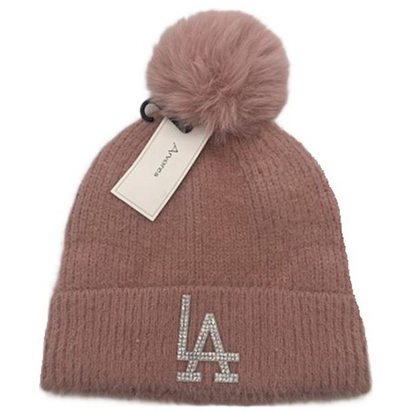 LA POM POM BEANIE