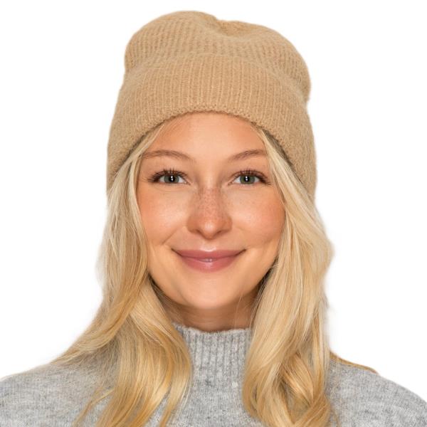 WARM FLUFFY BEANIE