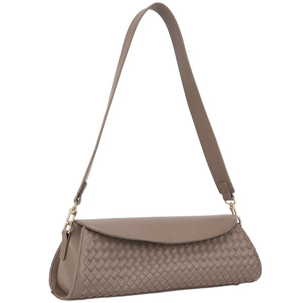 WOVEN DESIGN SHOULDER BAG