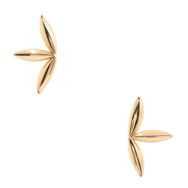 SODAJO METAL GOLD DIPPED EARRING