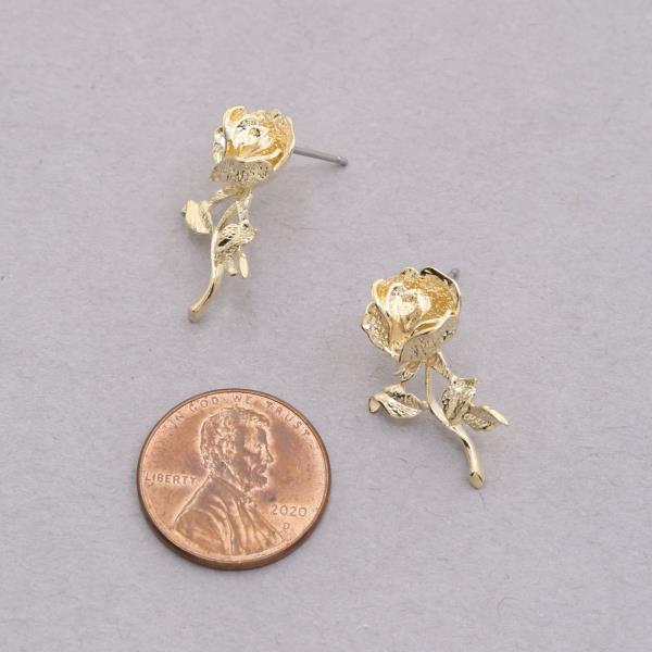 SODAJO ROSE GOLD DIPPED EARRING