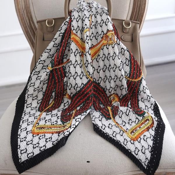 FALK SILK BANDANA NECK SCARF