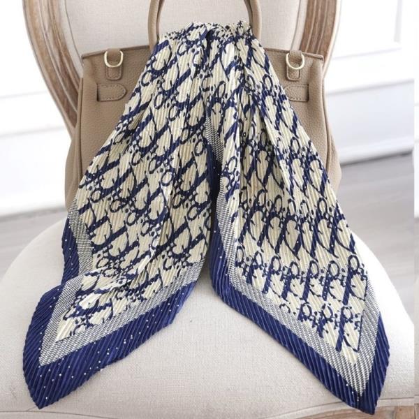 FALK SILK BANDANA NECK SCARF