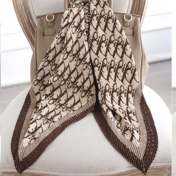 FALK SILK BANDANA NECK SCARF